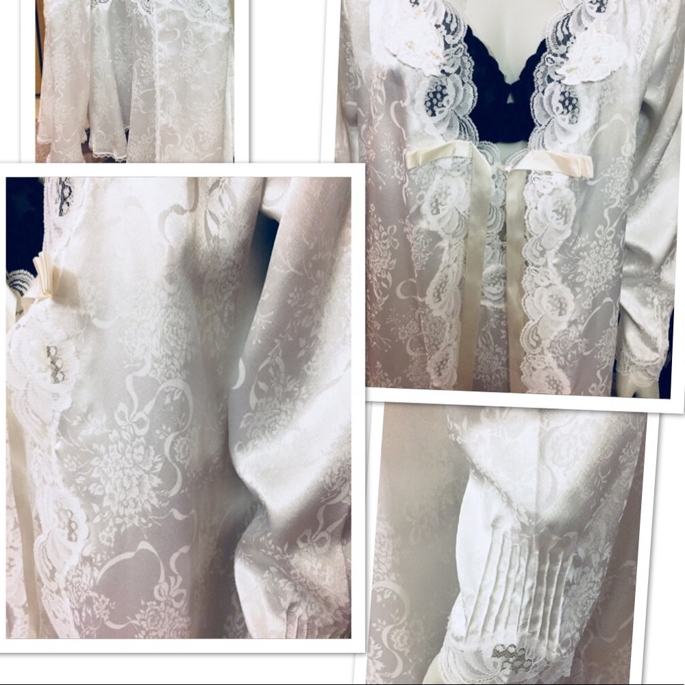 Vintage Lauren Alexandra Robe & Nightgown Set - Picture 2 of 8